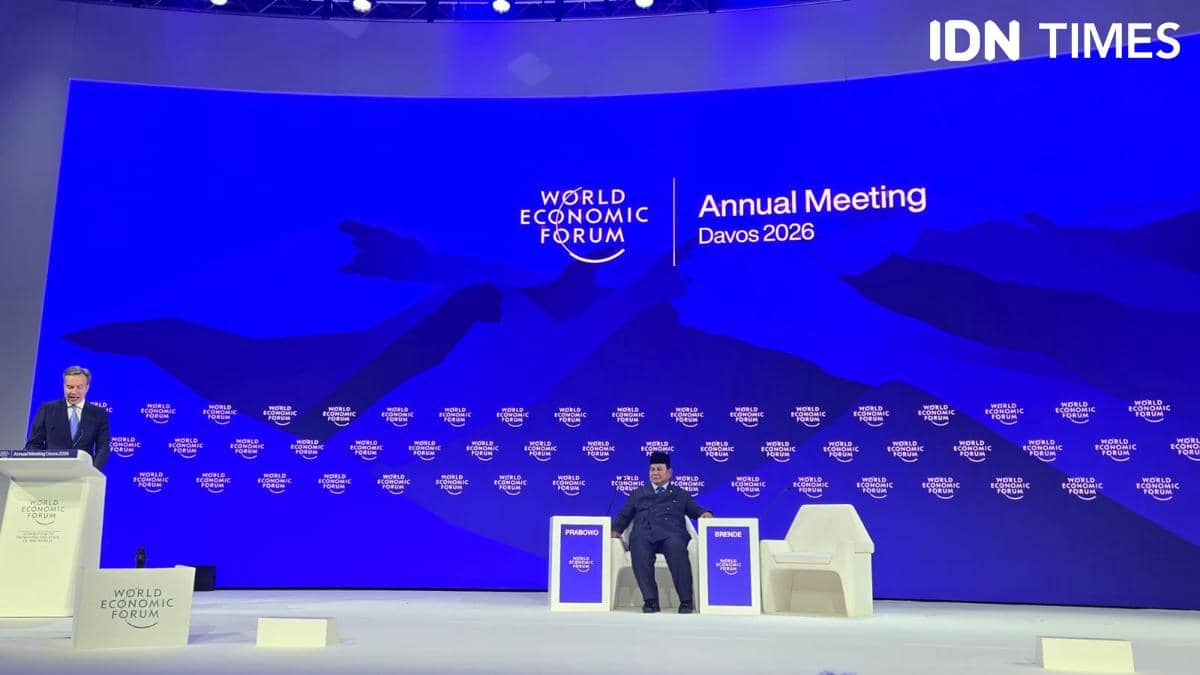 Pernyataan dan Potret Prabowo Berpidato di WEF 2026 Swiss