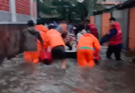 Ilustrasi Banjir Jakarta.