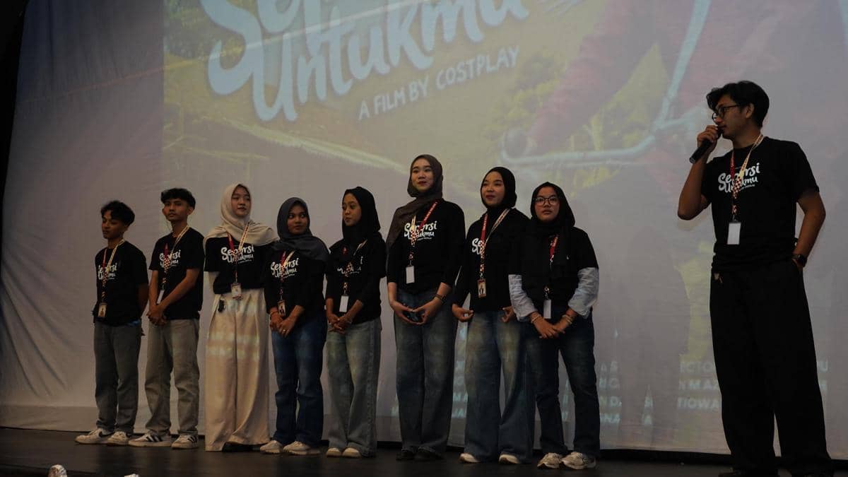 Mahasiswa Prodi Ilmu Komunikasi Universitas Aisyiyah (Unisa) Yogyakarta menggelar pameran Galaksi Volume 5 di Gedung Social Militaire, Taman Budaya Yogyakarta, Rabu (21/01/2026).