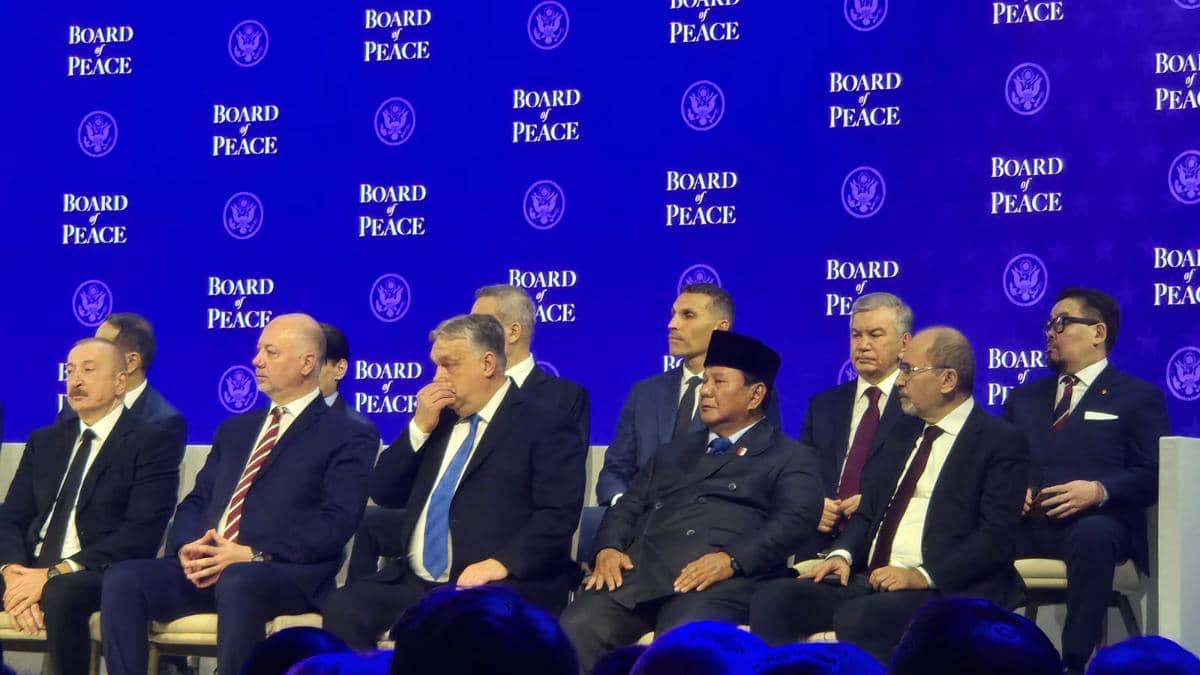 Sesi Board of Peace, di World Economic Forum (WEF) 2026, dibuka oleh Presiden Amerika Serikat (AS) Donald Trump.