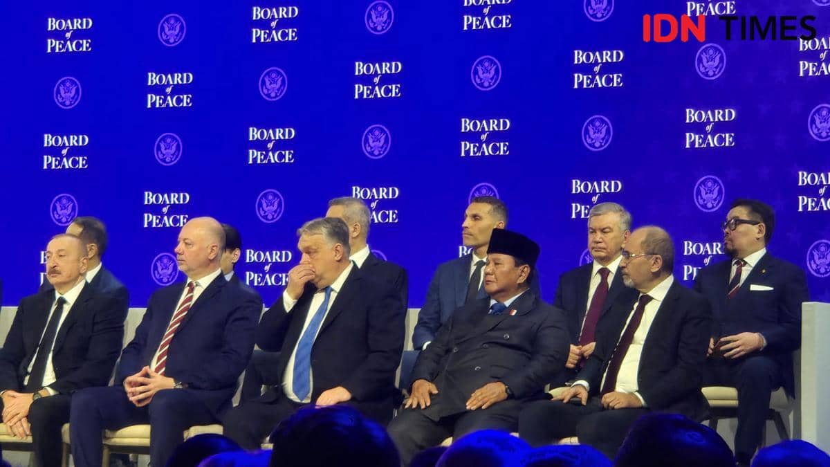 Sesi Board of Peace, di World Economic Forum (WEF) 2026, dibuka oleh Presiden Amerika Serikat (AS) Donald Trump.