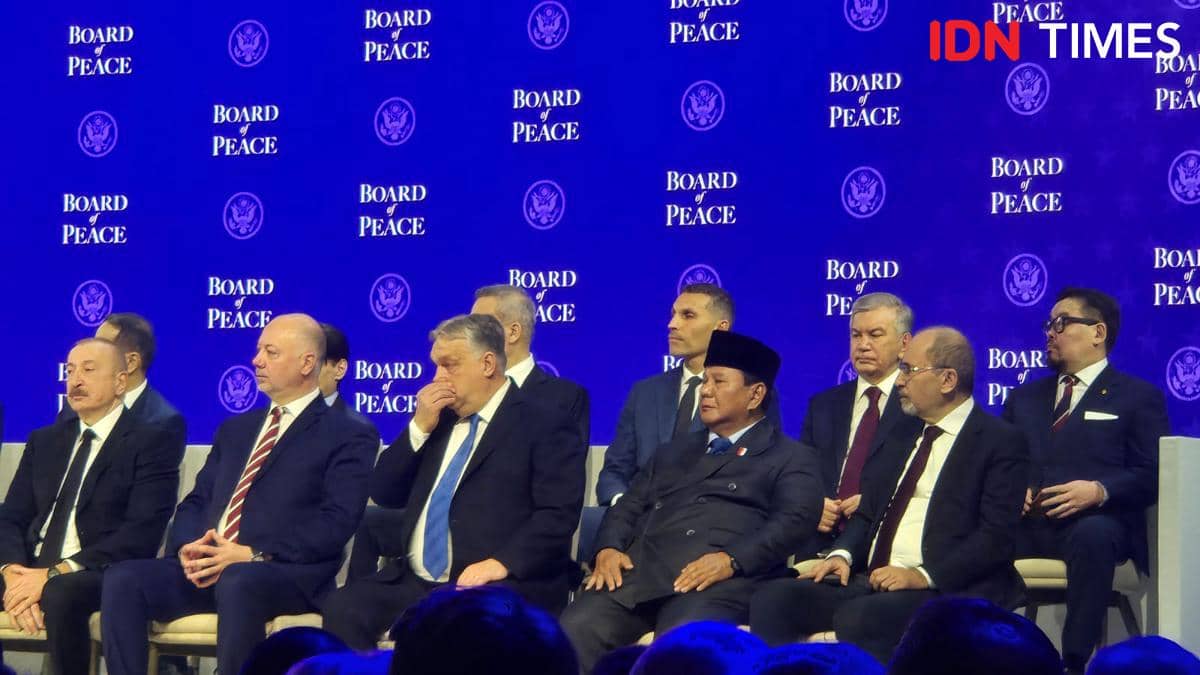 Sesi Board of Peace, di World Economic Forum (WEF) 2026, dibuka oleh Presiden Amerika Serikat (AS) Donald Trump.