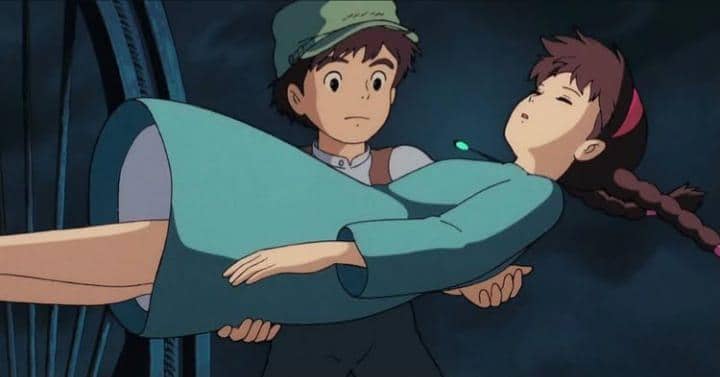 cuplikan film Castle in the Sky