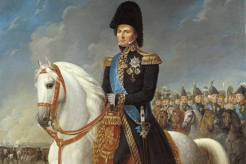  lukisan Karl XIV Johan, raja Swedia dan Norwegia