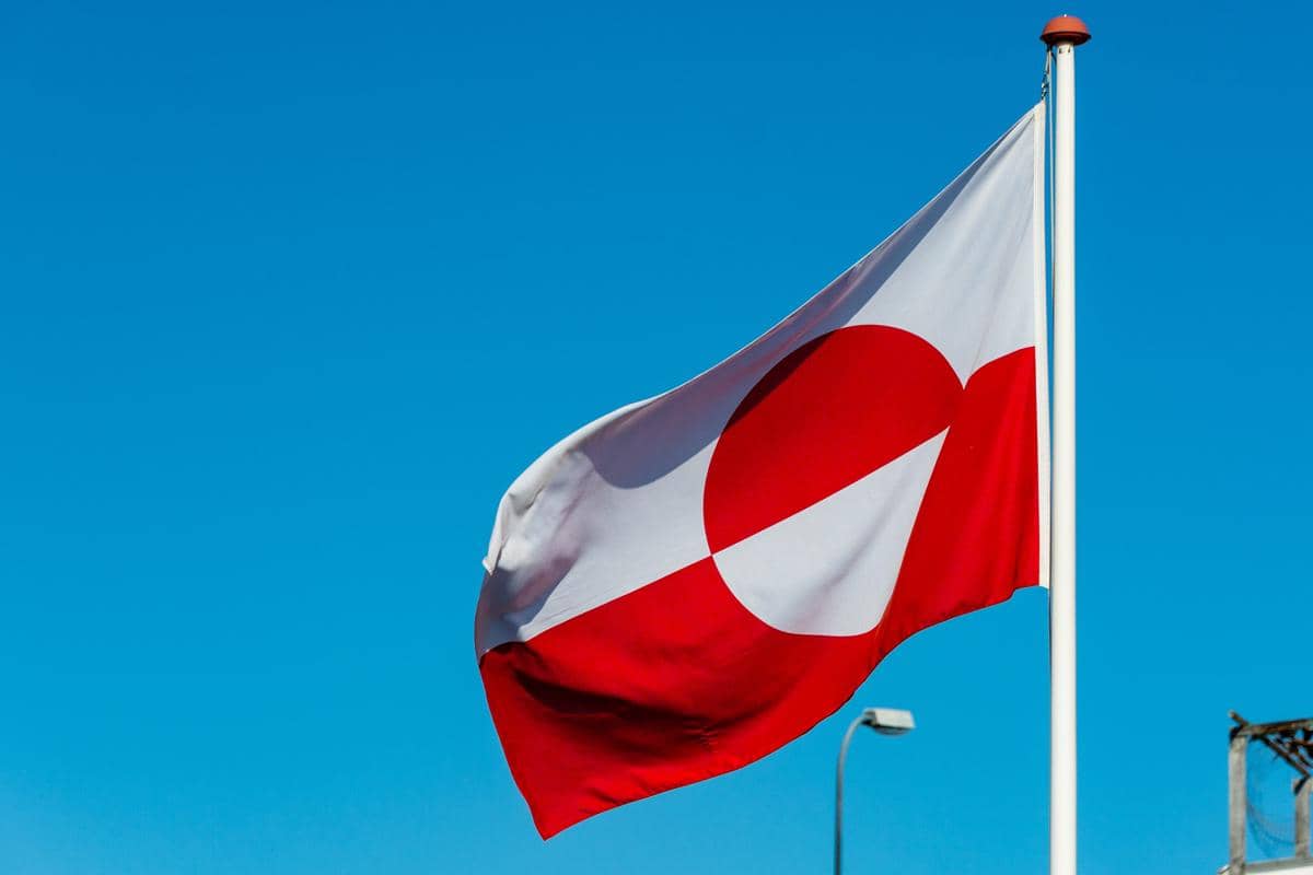 bendera Greenland 