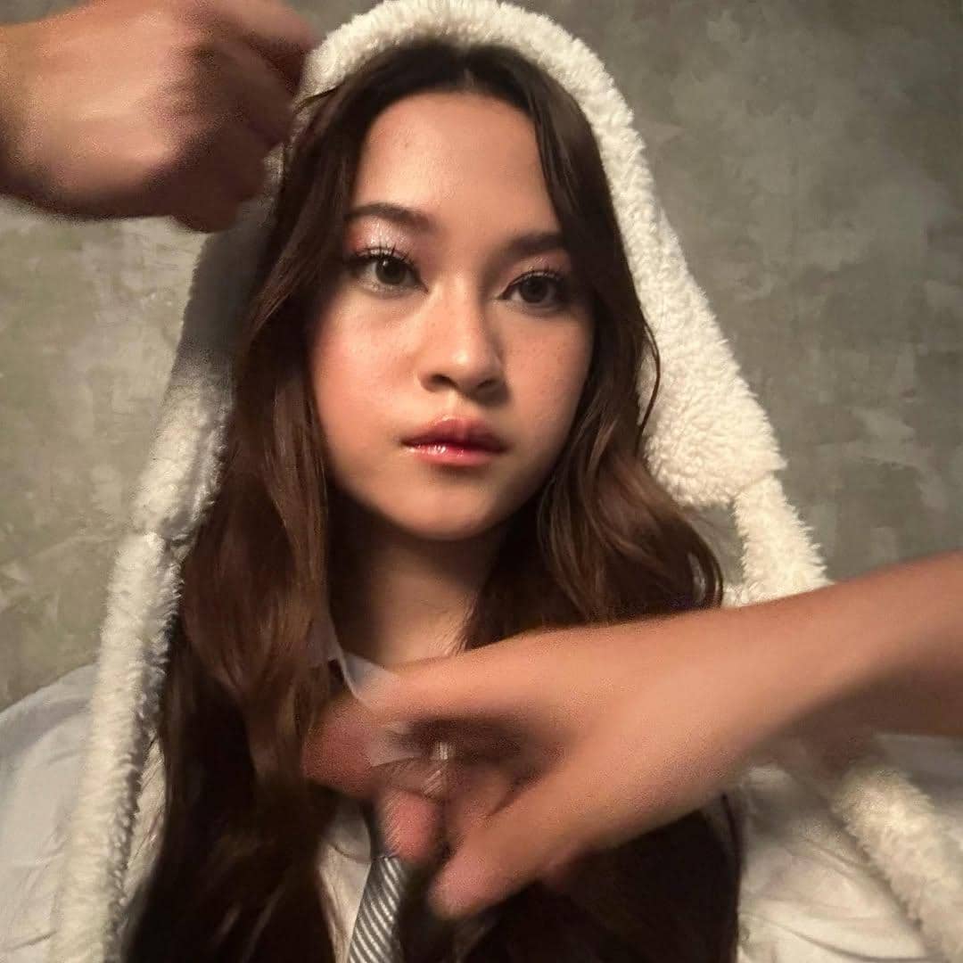 inspirasi natural korean makeup look ala Raissa Anggiani