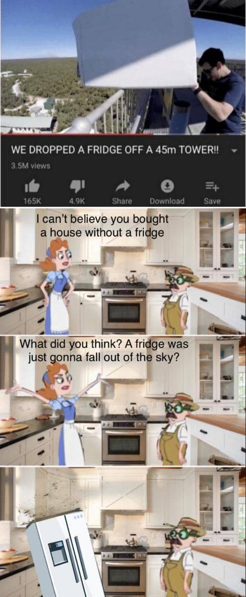 meme kartun tentang kulkas