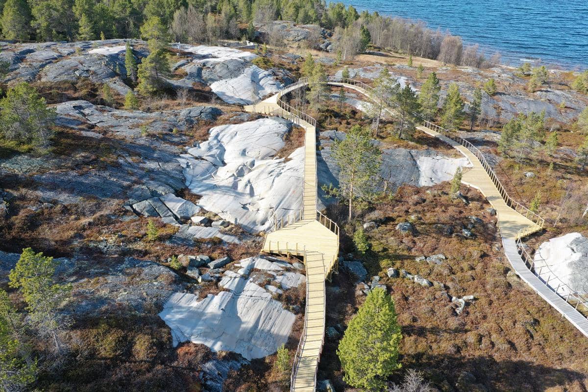 potret kawasan Rock Art of Alta yang diakui sebagai Warisan Dunia UNESCO 