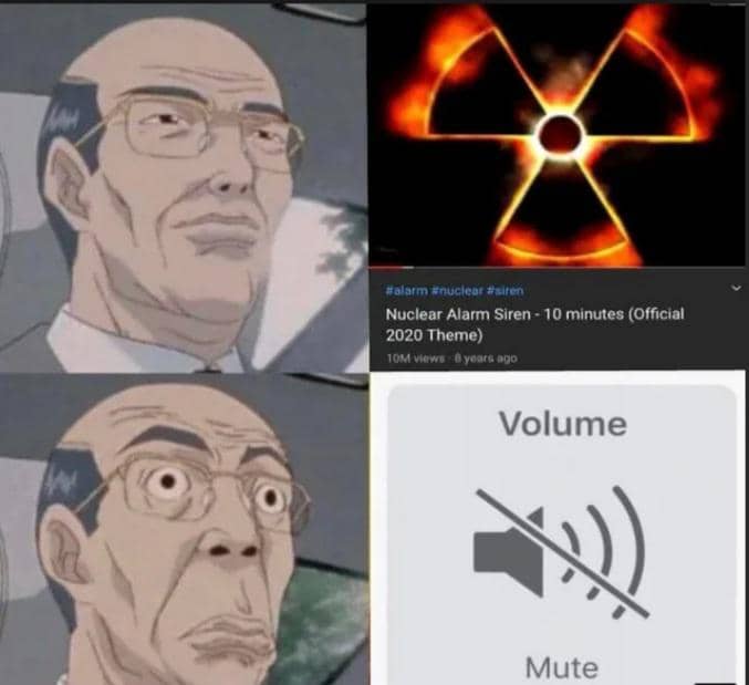 meme kartun tentang alarm