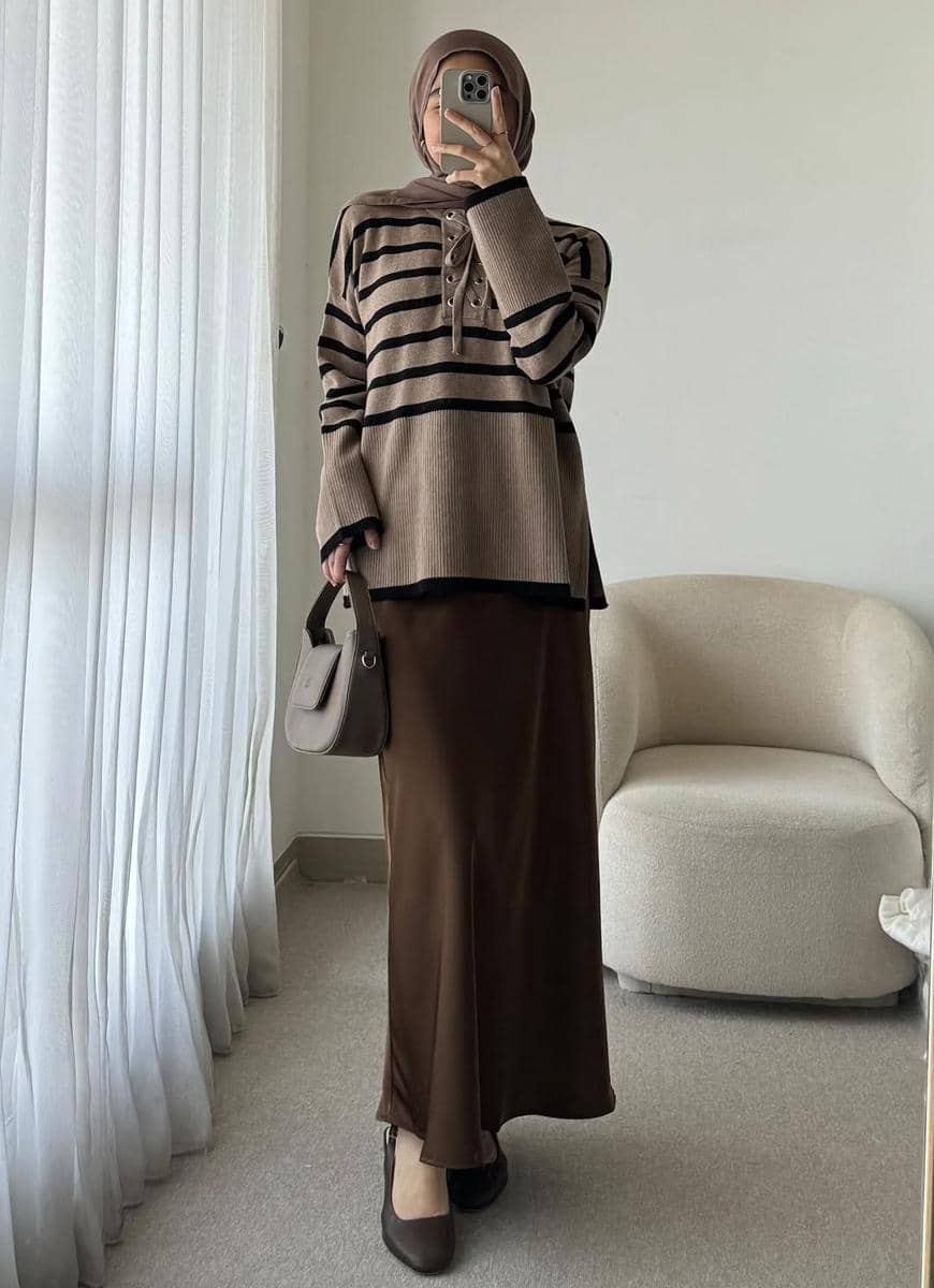 ide mix and match sweater ala Pamela Agatha