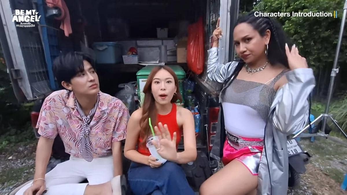 di belakang layar Be My Angel