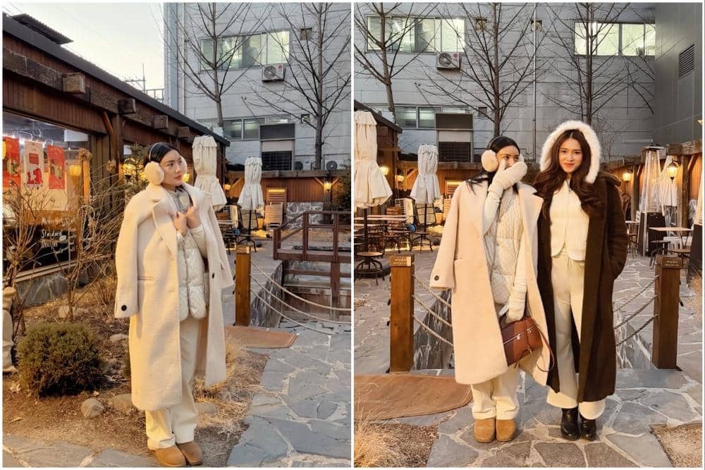 Anissa Aziza jalan-jalan di Seoul bareng sahabat