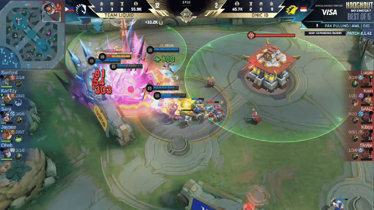 detik-detik kekalahan ONIC