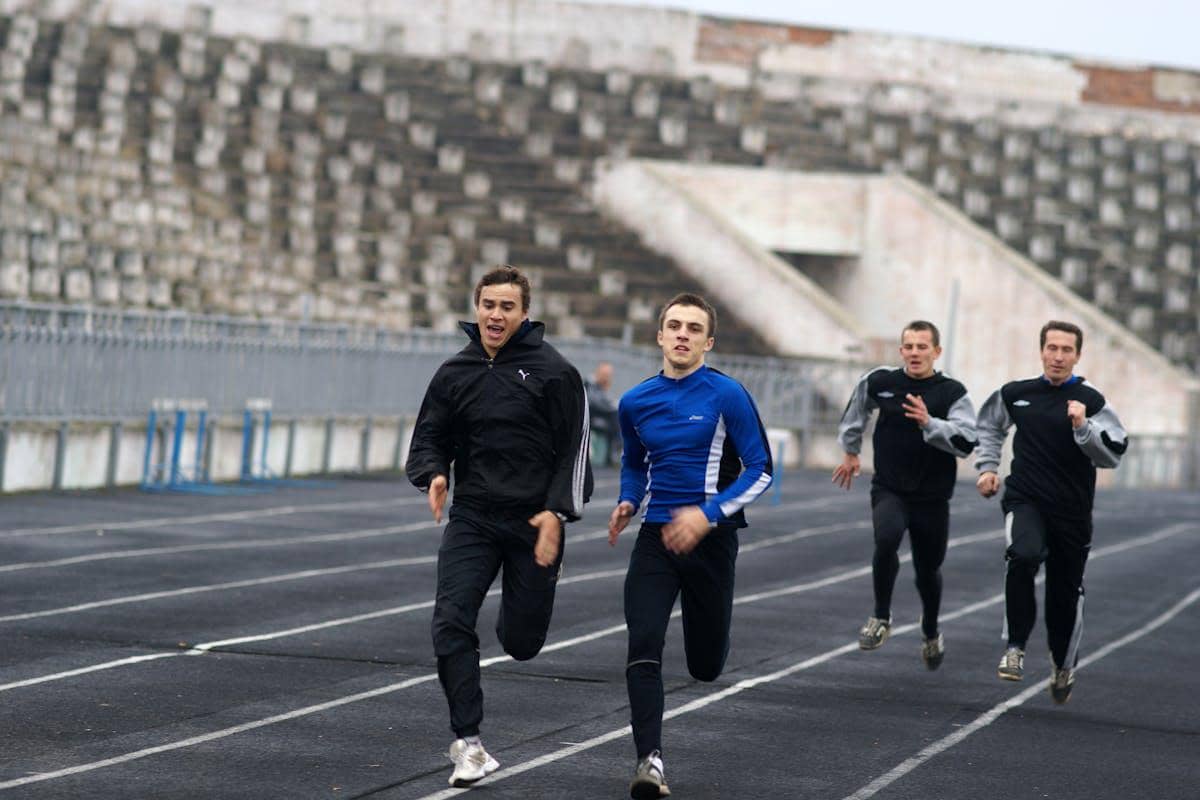 ilustrasi lari interval