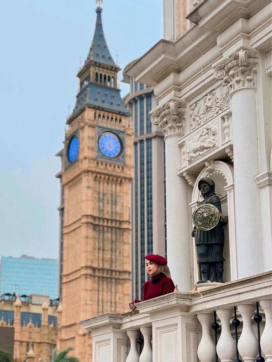 Photoshoot Ria Ricis di Macau