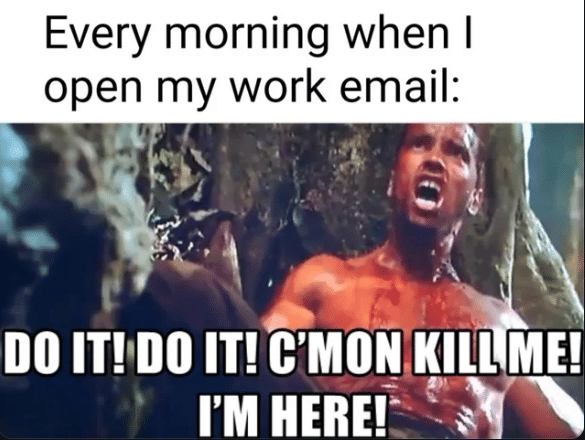 meme email kerjaan