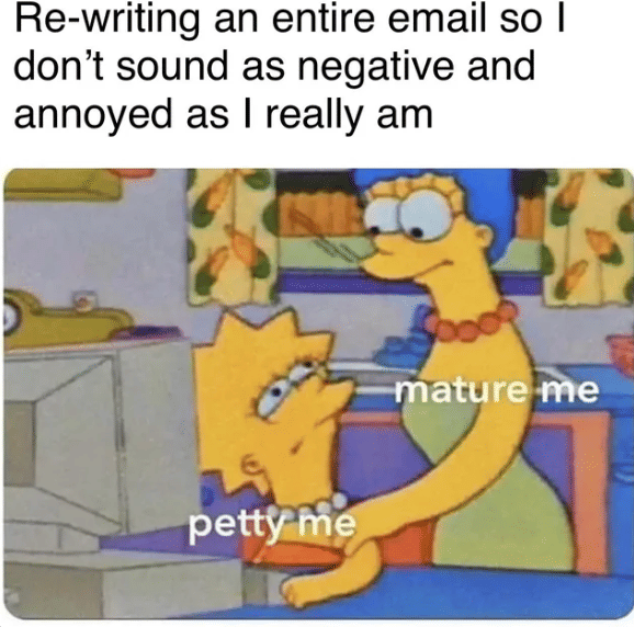 meme email kerjaan