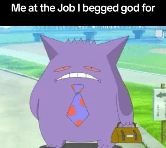 meme pekerjaan impian