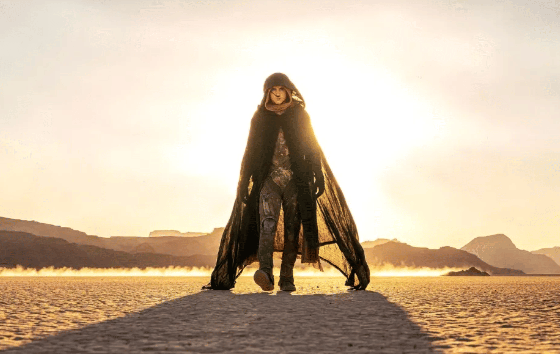 Timothee Chalamet sebagai Paul Atreides di film Dune