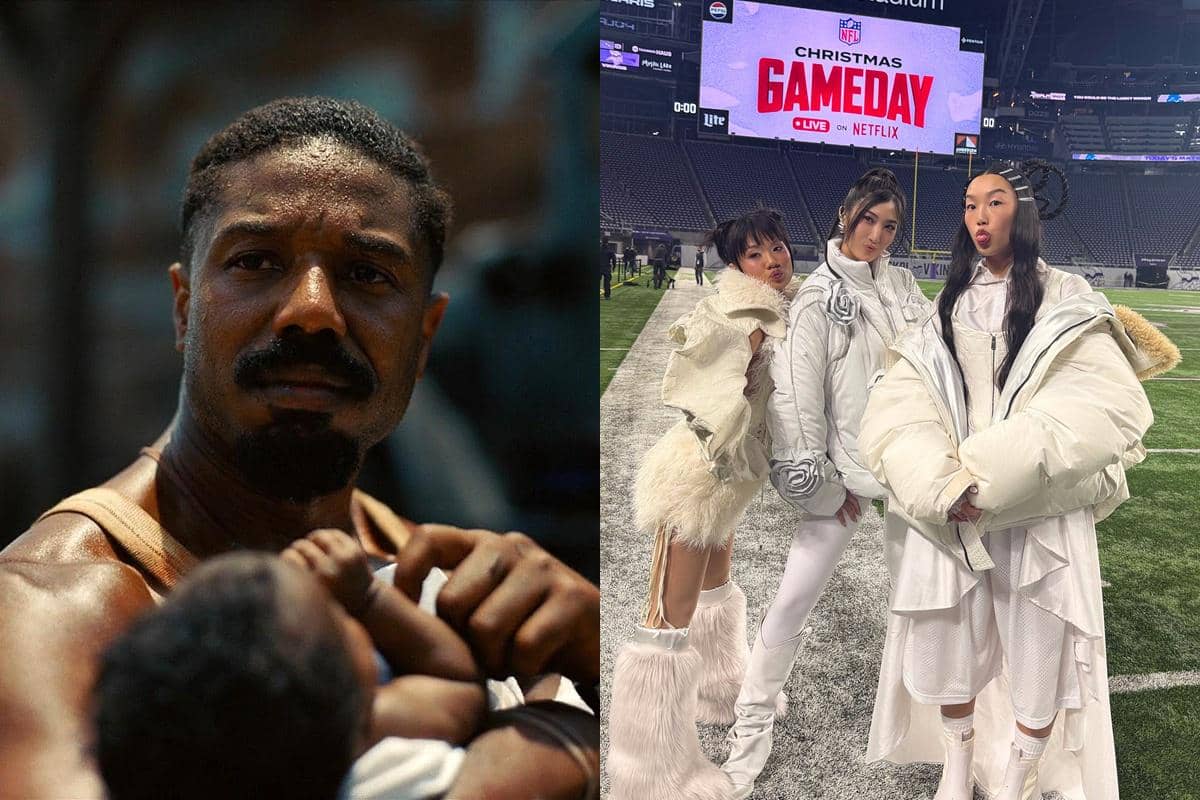 Michael B. Jordan dan Rei Ami, Ejae, Audrey Nuna