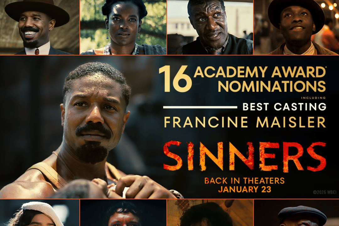 potret film Sinners yang masuk dalam 16 nominasi Oscar 2026