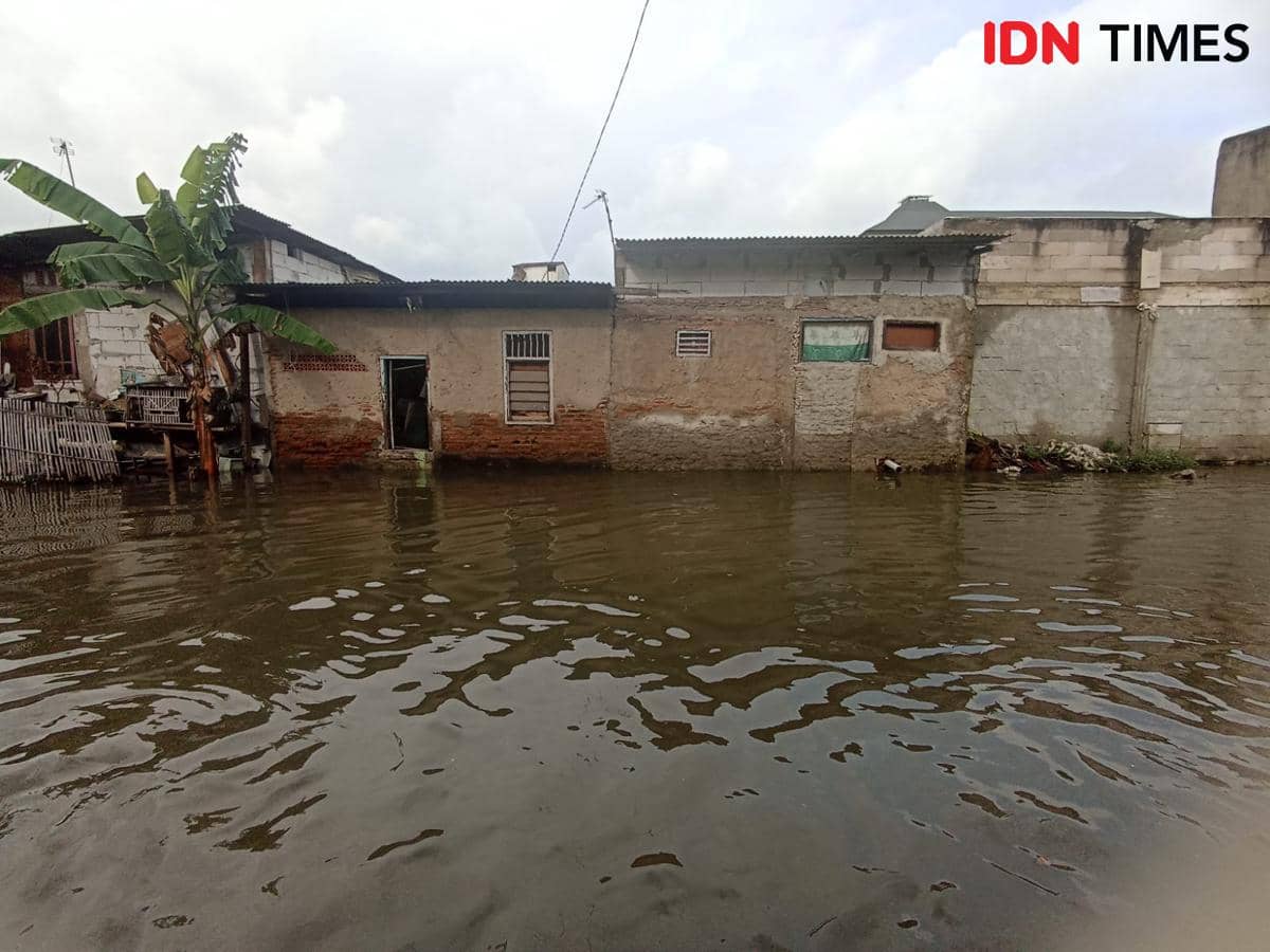 Ilustrasi Banjir Jakarta.