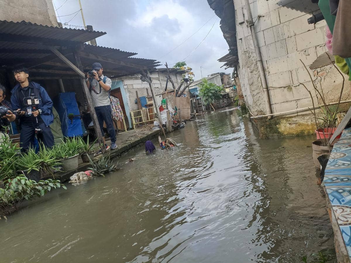 Ilustrasi Banjir Jakarta.