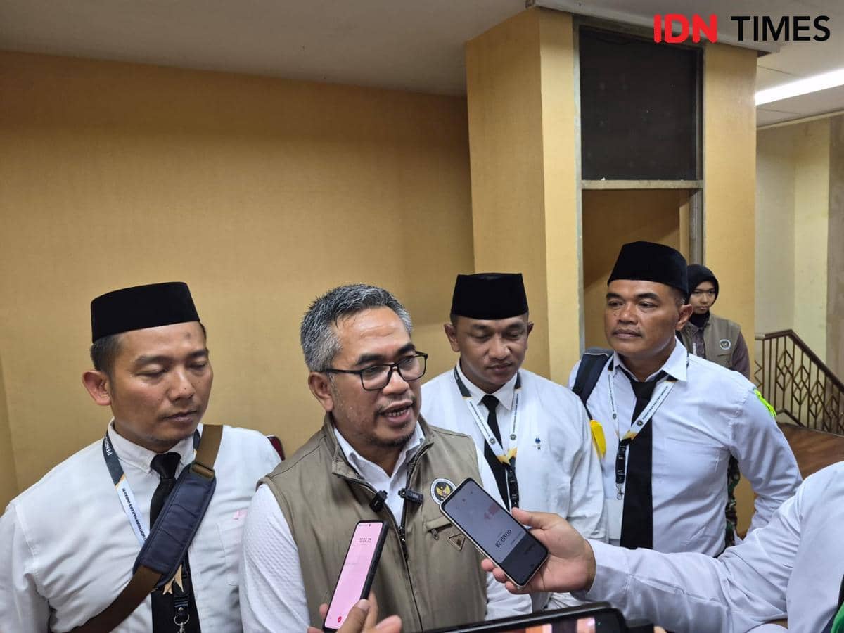Kepala Subdirektorat (Kasubdit) Transportasi Haji, Syarif Rahmat (IDN Times/Yogie Fadila)