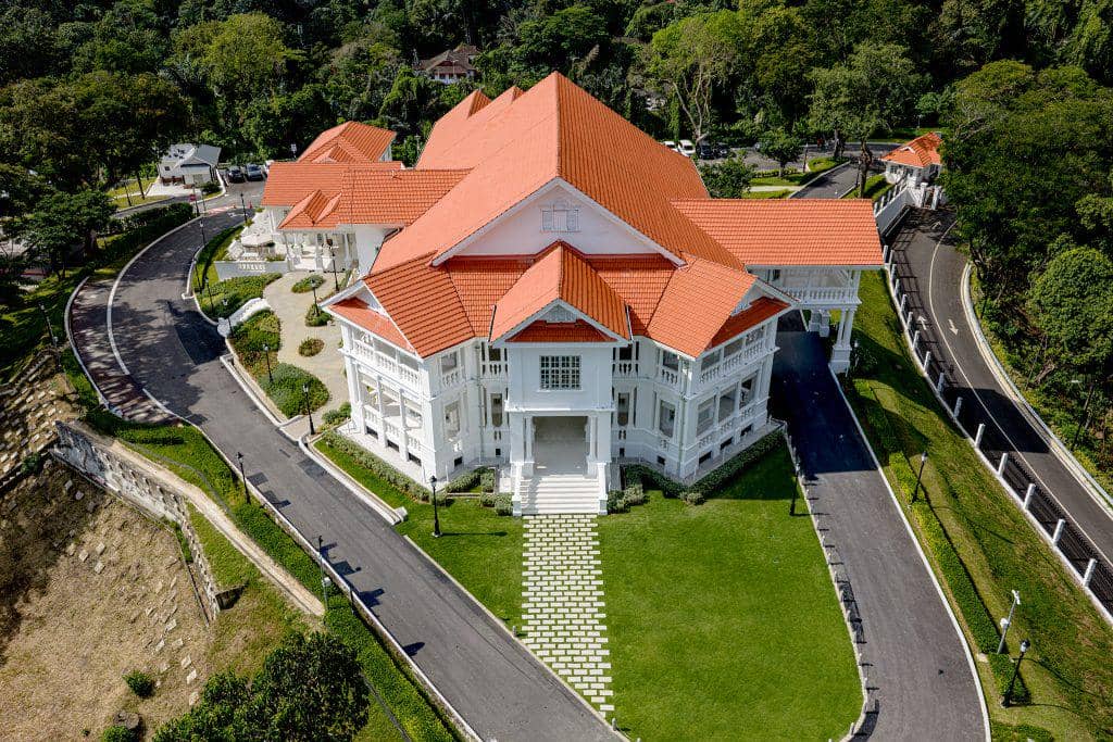 Potret bangunan Seri Negara di Kuala Lumpur, Malaysia