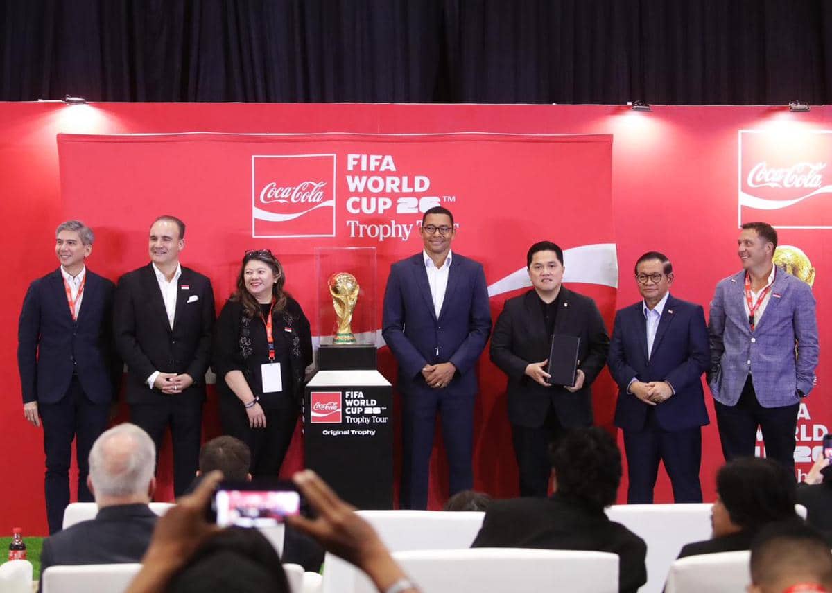 Tur trofi Piala Dunia 2026 di Jakarta