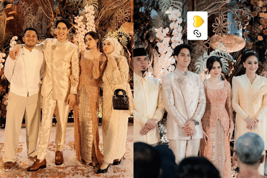 Gaya Couple di Lamaran Syifa Hadju dan El Rumi