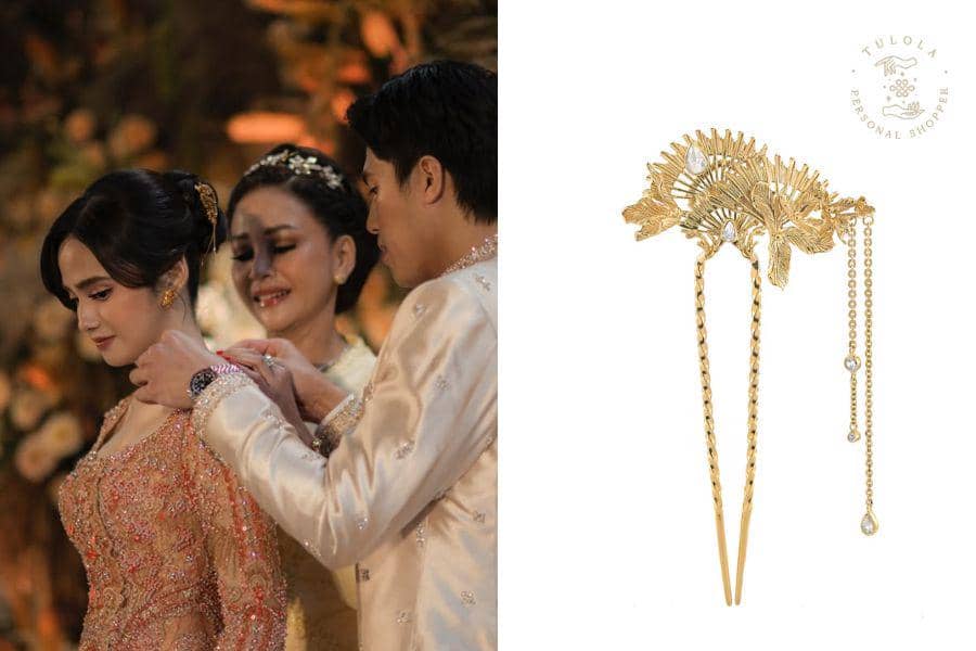 Profil Tulola, Aksesoris Syifa Hadju saat Lamaran dengan El Rumi