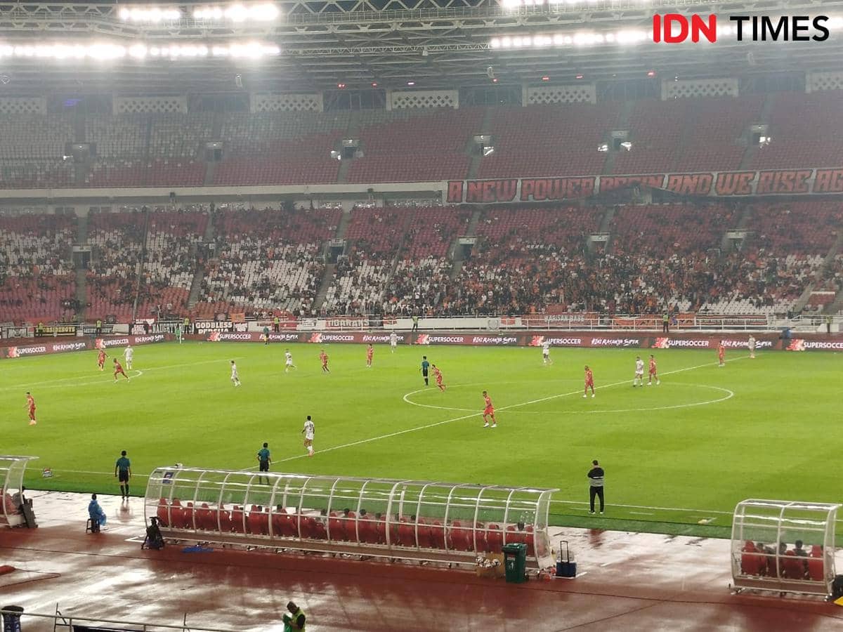 Persija lawan Madura United di Super League. (IDN Times/Sandy Firdaus)