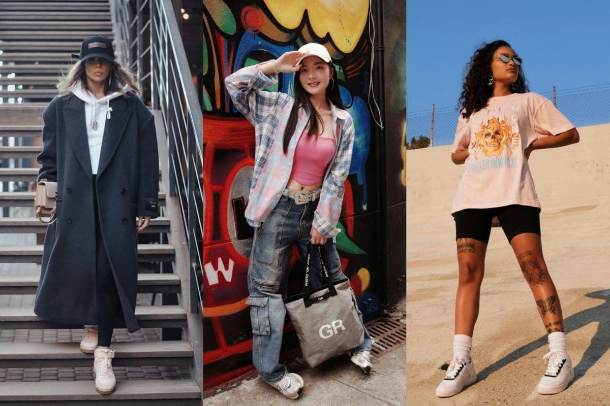 Ilustrasi gaya oversized