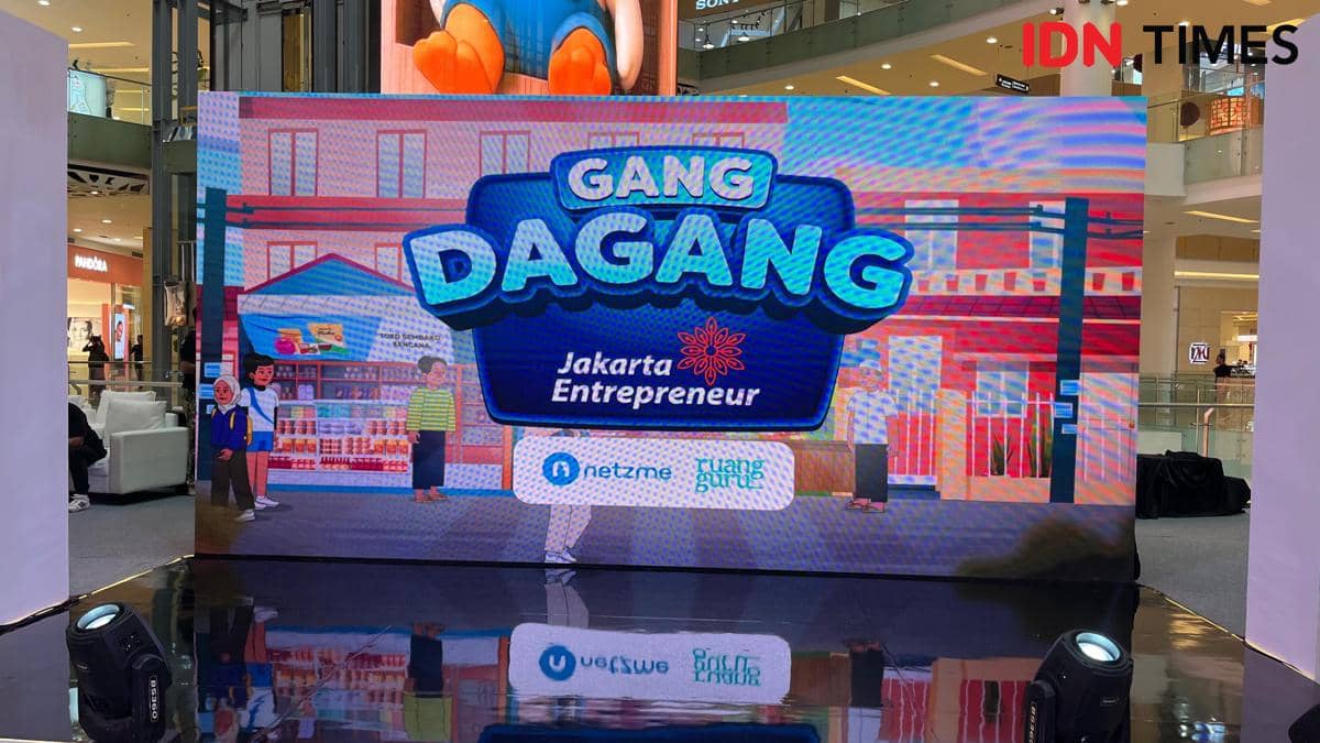 Perkenalan gim Gang Dagang kolaborasi Netzme dan Ruangguru