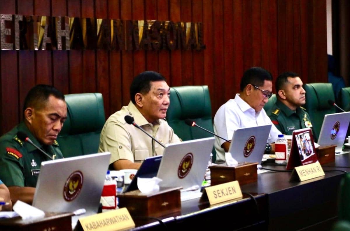 Pimpin Rapim Militer 2026, Menhan Jelaskan Konsep Defensif Aktif