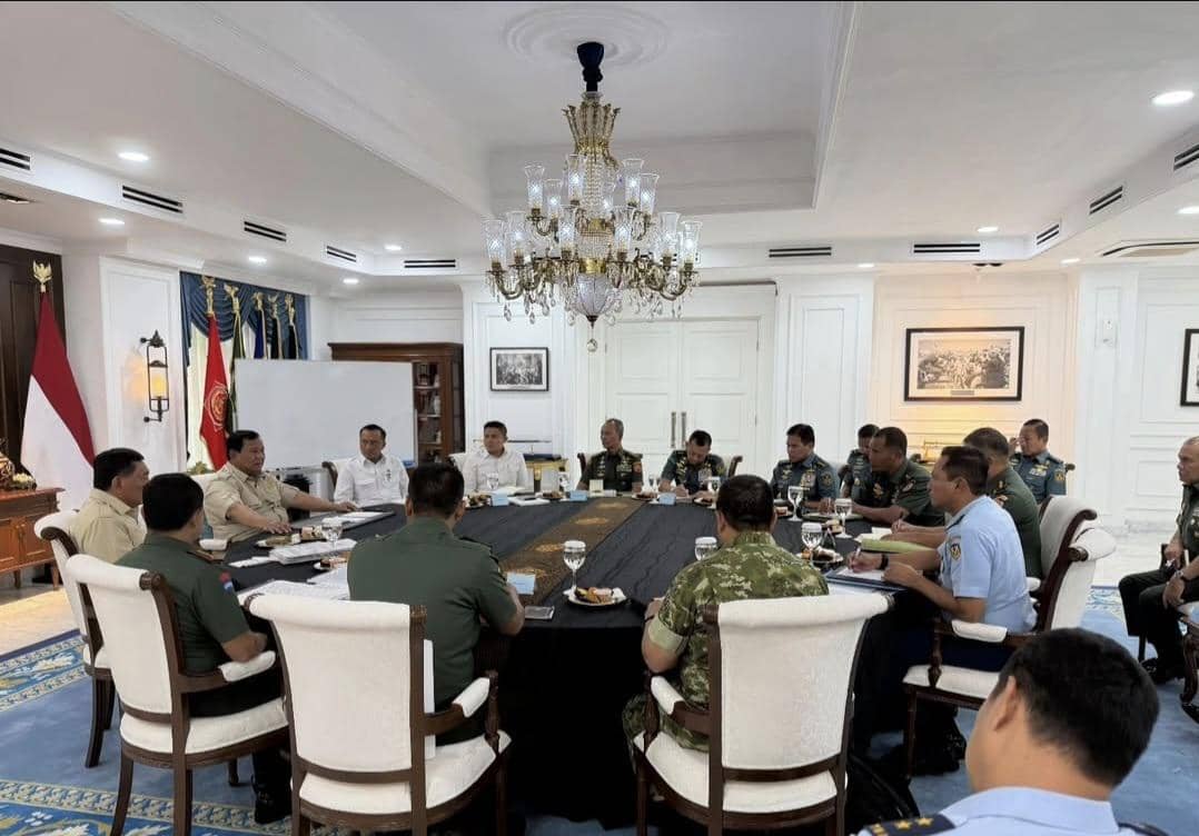 Pimpin Rapim Militer 2026, Menhan Jelaskan Konsep Defensif Aktif