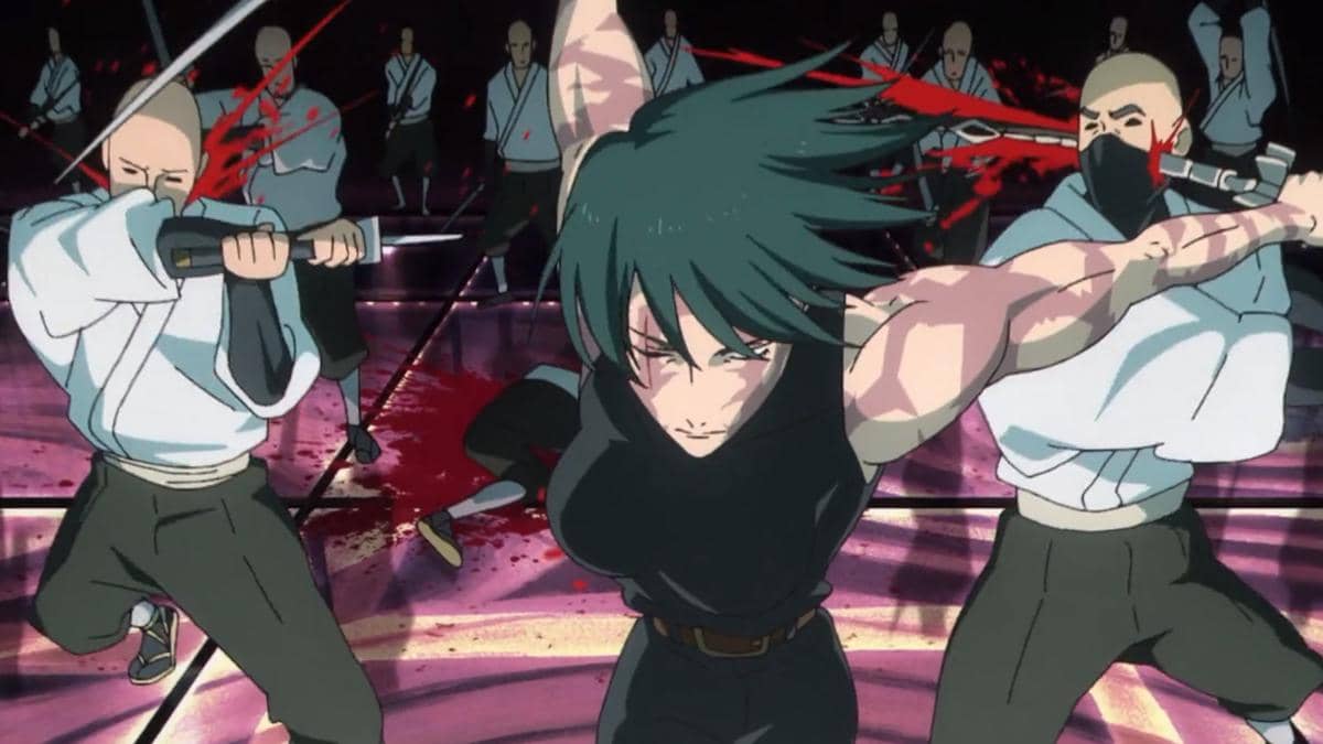 Maki membunuh klan Zenin - Jujutsu Kaisen S3