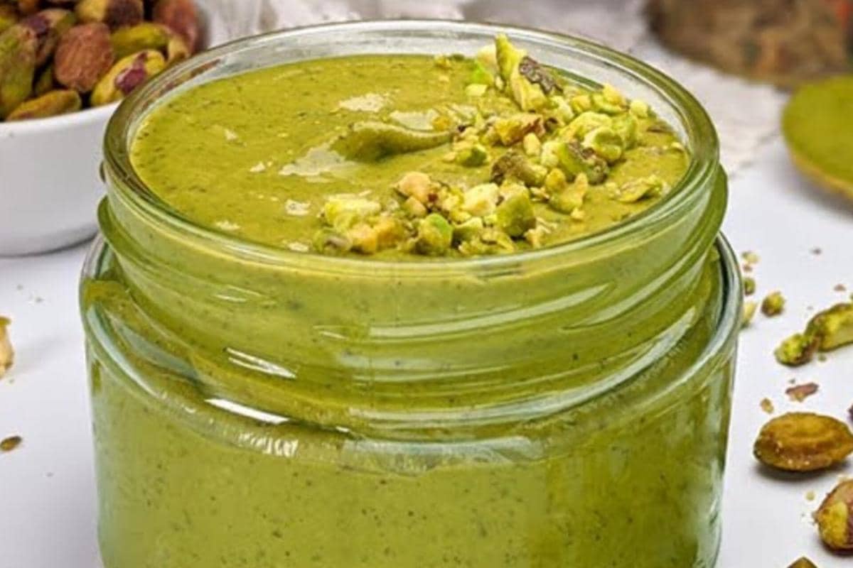 ilustrasi selai pistachio