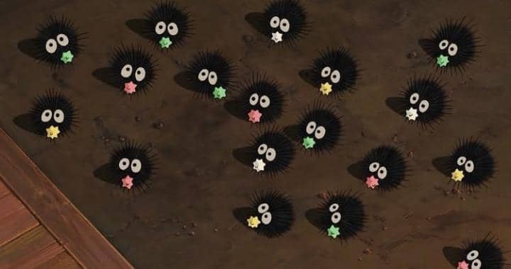 Susuwatari dalam film Spirited Away