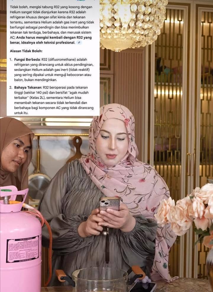 Tasyi Athasyia hampir keracunan saat bikin permen balon helium