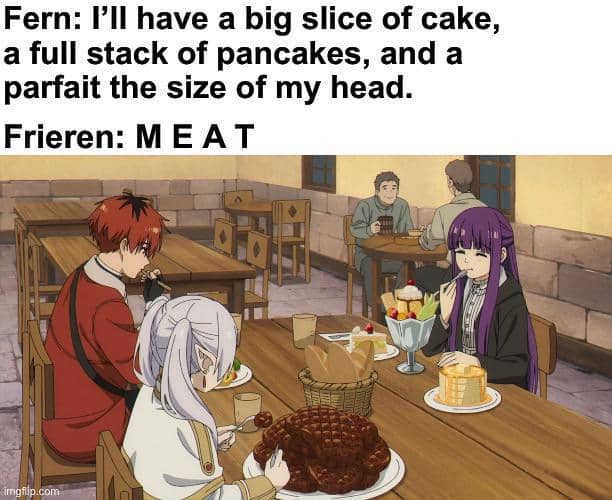 meme Frieren dan Fern