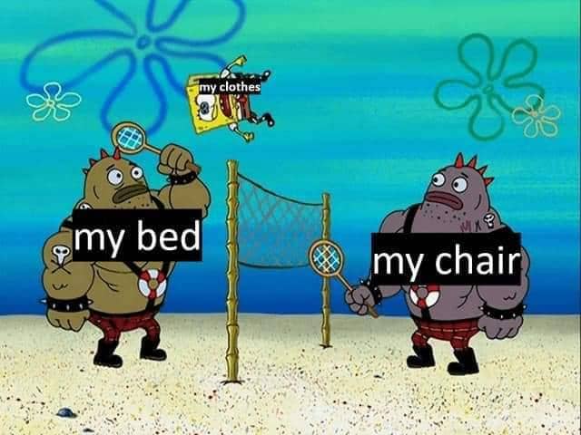 meme kartun tentang pakaian