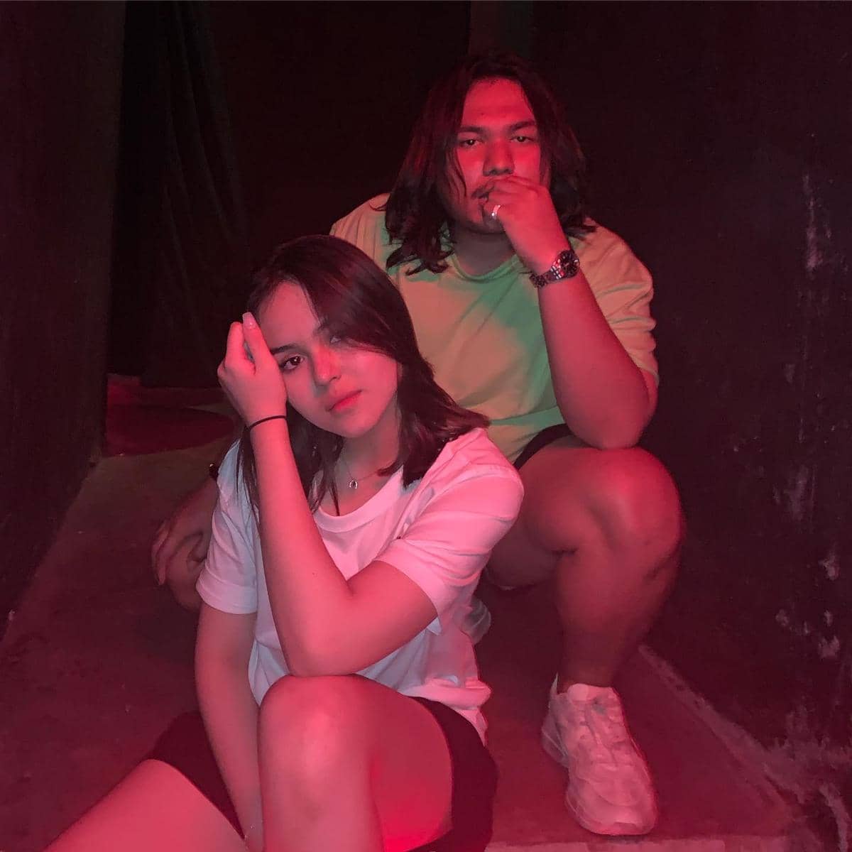 Kenangan Keanu Agl dengan Lula Lahfah dan Laura Anna (instagram.com/keanuagl)