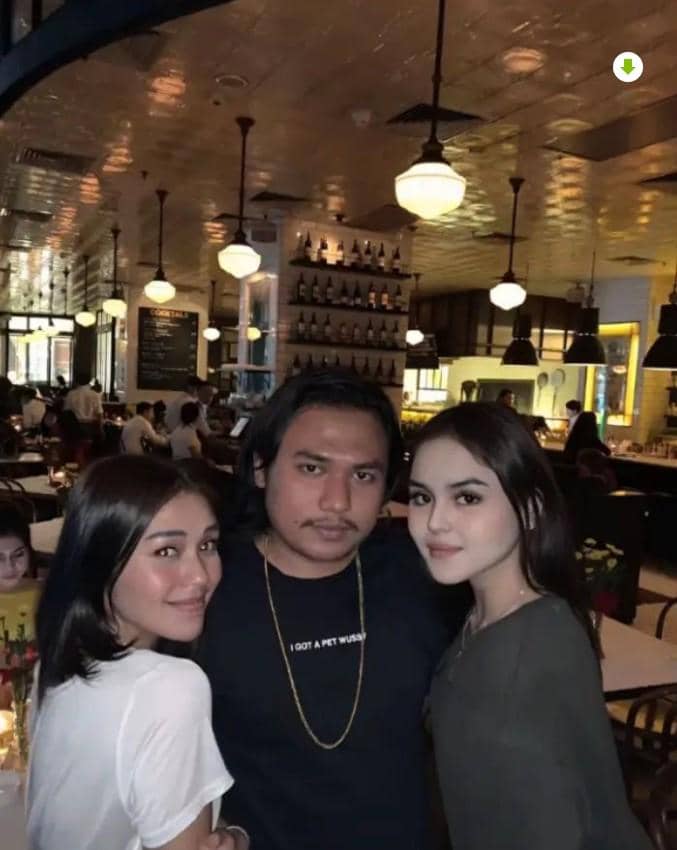 Kenangan Keanu Agl dengan Lula Lahfah dan Laura Anna (instagram.com/keanuagl)