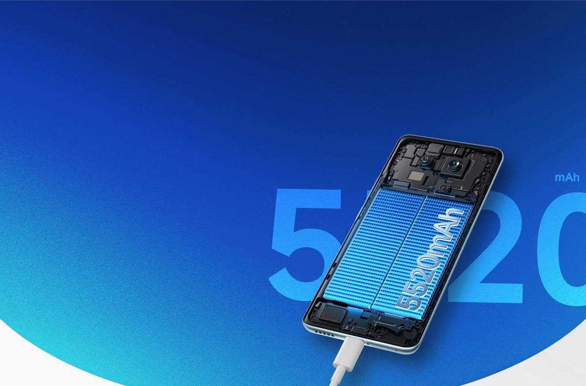 Redmi Note 15 5G dibekali baterai berkapasitas 5.520 mAh