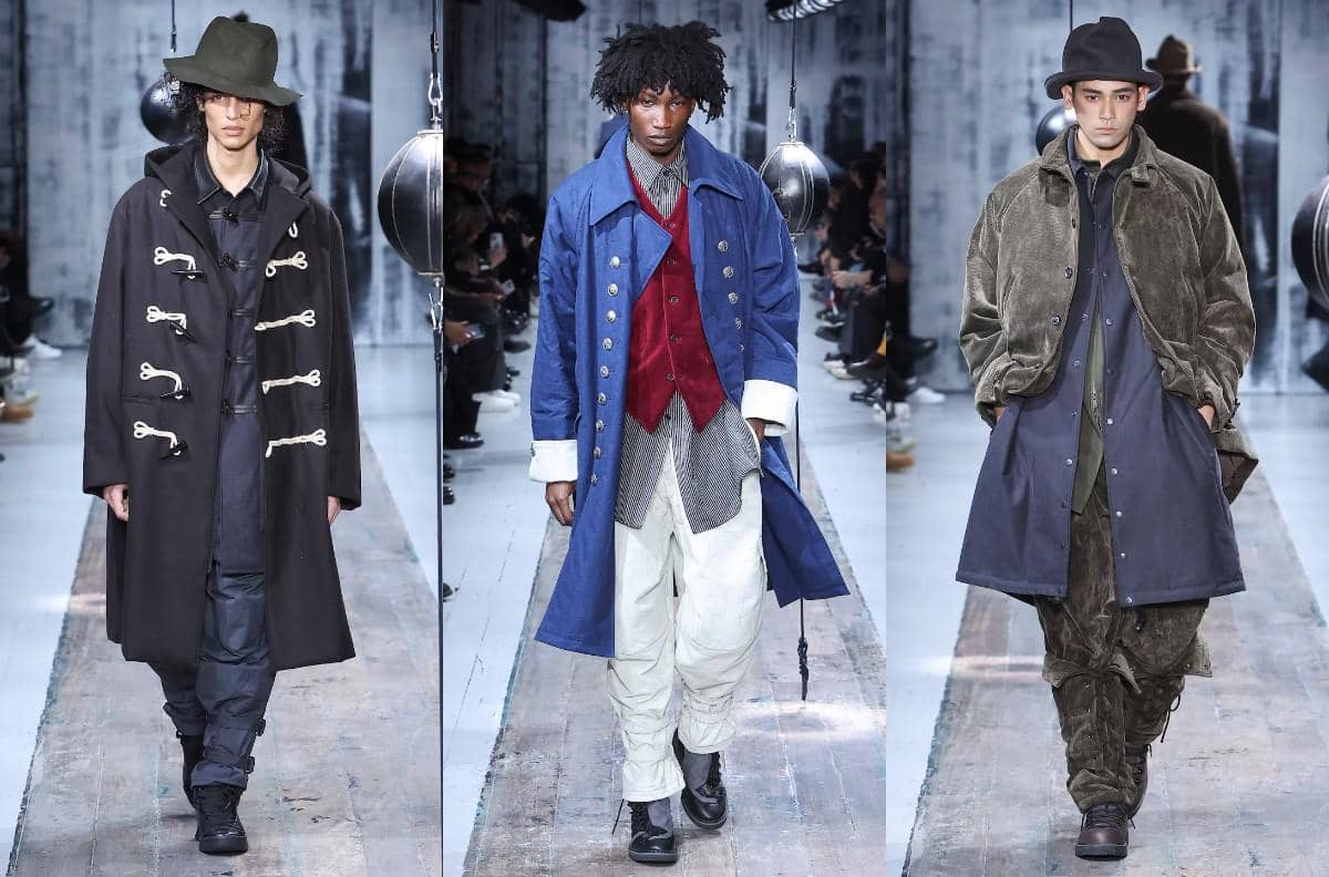 Yohji Yamamoto Autumn/Winter 2026 di Paris Fashion Week