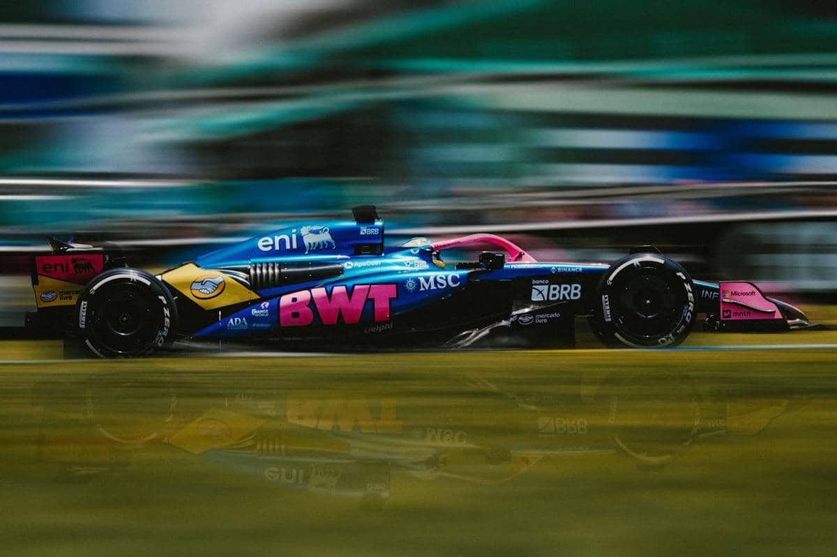 ilustrasi Alpine di Formula 1