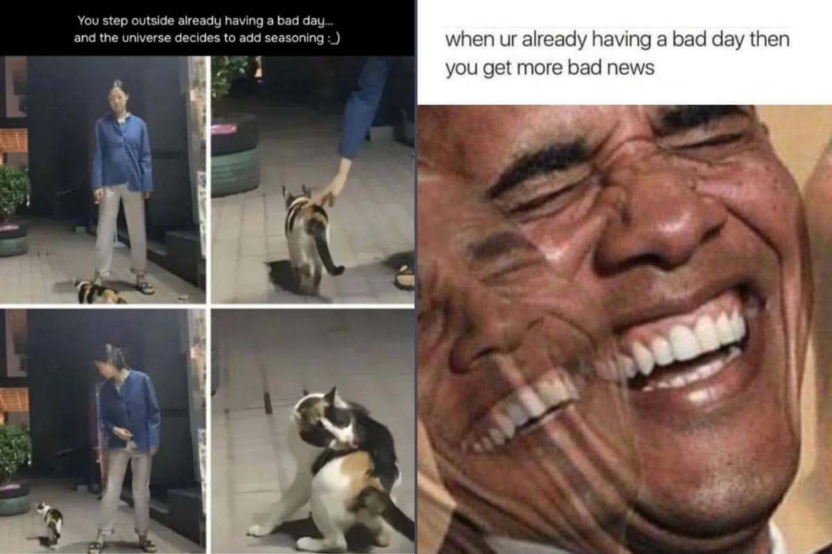 meme momen ngeselin saat jalanin hari yang buruk