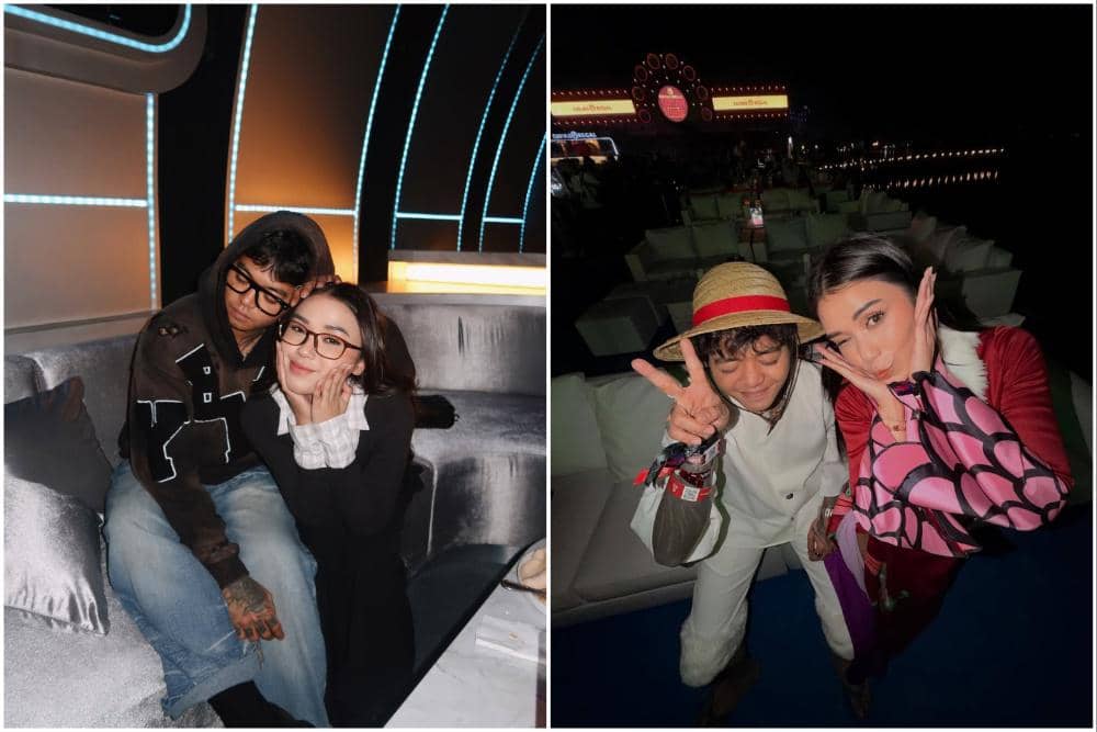 Romantisnya Lula Lahfah dan Reza Arap